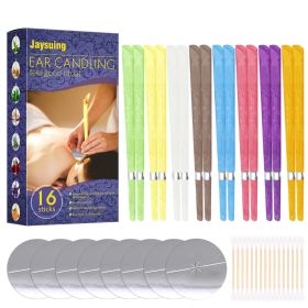 Ear Care Aromatherapy Ear Candle Wax Cleaning Set Relaxing Stress Relief With Plug Candle (Option: 3pcs)
